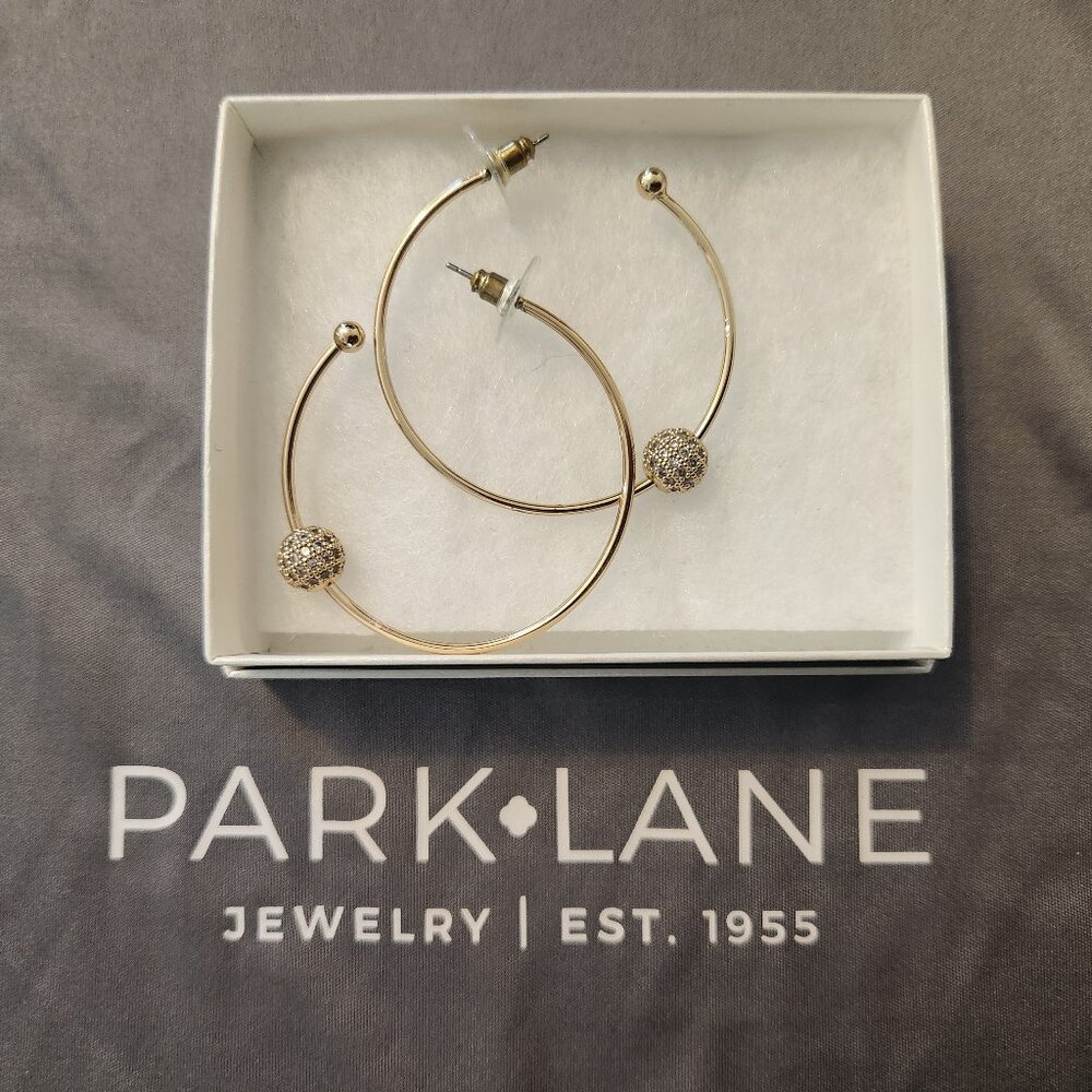 Statement Hoop "Carrington" earrings Park Lane